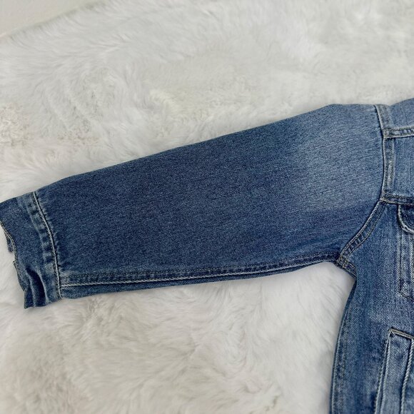 The Children’s Place Boys Blue Denim Jacket - Picture 4 of 11